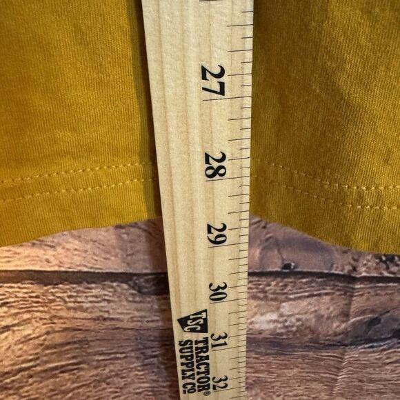 New Belgium Fat Tire Bottlecap XL T-Shirt Yellow Logo Bicycle Beer Caveman Music - Picture 6 of 7